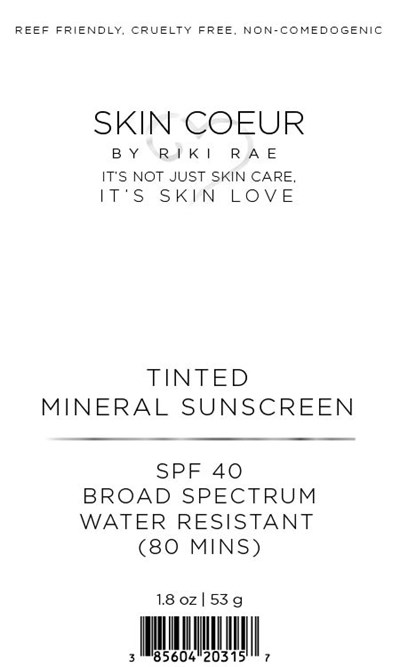 Product Label (Sf 203 Esthetics)